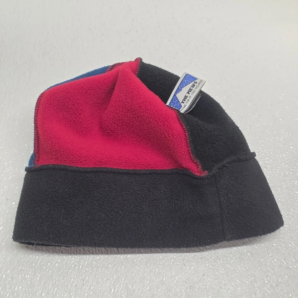 Vintage Mews Polartec Jester Tassel Fleece Winter Hat Red Blue Black